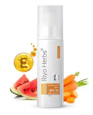  Riyo Herbs Sunscreen Spray SPF 50 PA+++, Body Sunscreen Spray for Daily Use, Sunscreen For Men & Women, Sunscreen SPF 50 For 